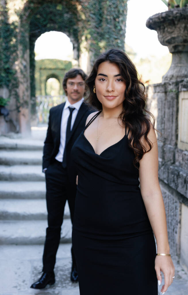 Engagement photos at Vizcaya Miami photographer