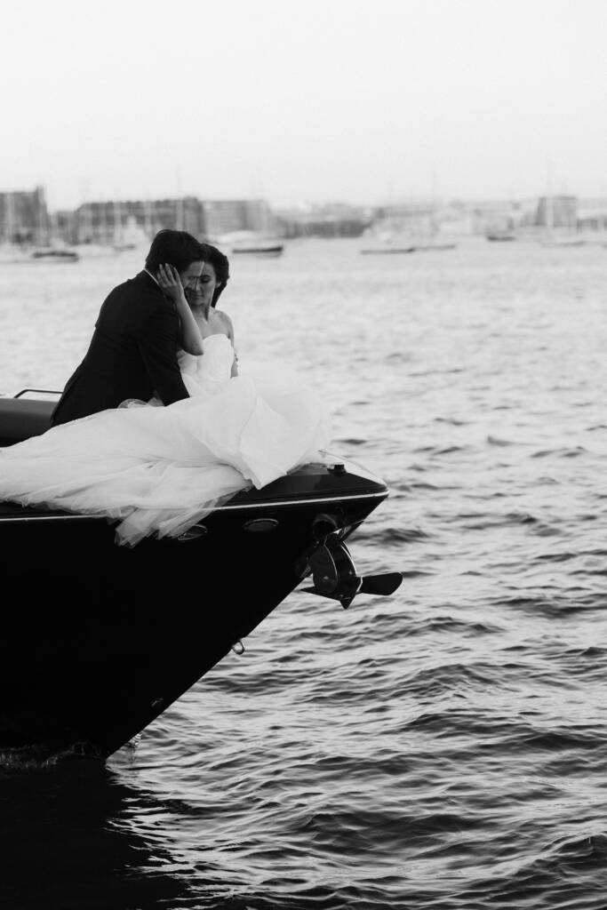 romantic boat yacht photo wedding southwest florida