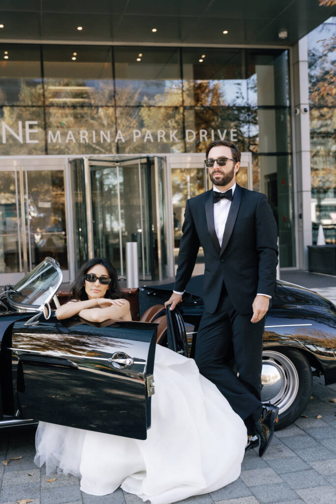south florida wedding car photos