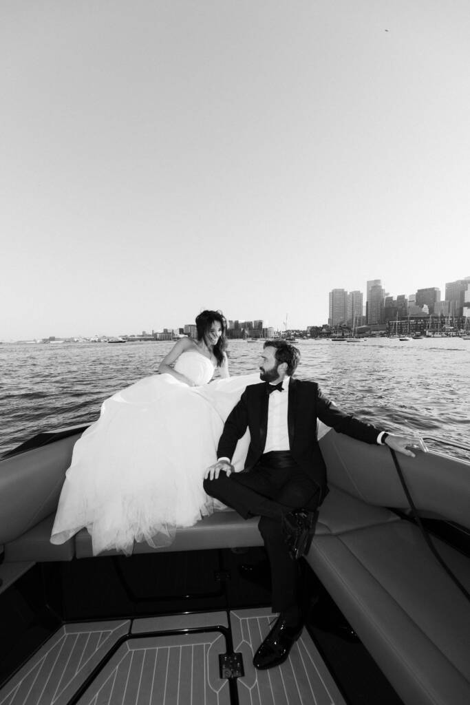Wedding boat photos inspo tampa