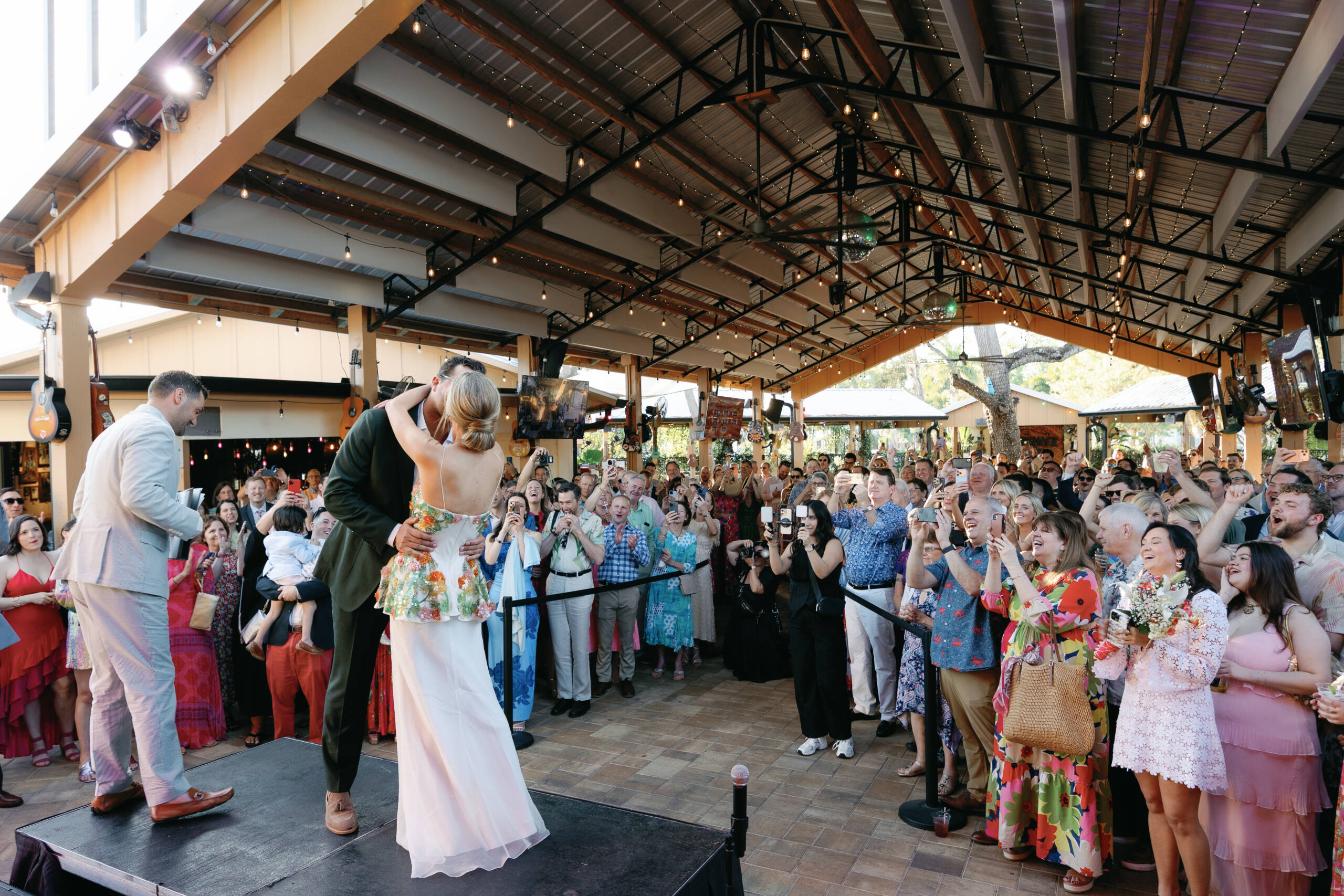 Fun Party Wedding in Naples Fl at Sugarshack